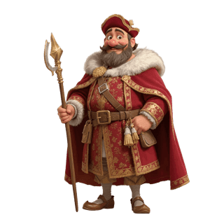 Marco Polo como personaje ilustrado del pool de célebres de Cuentoslandia