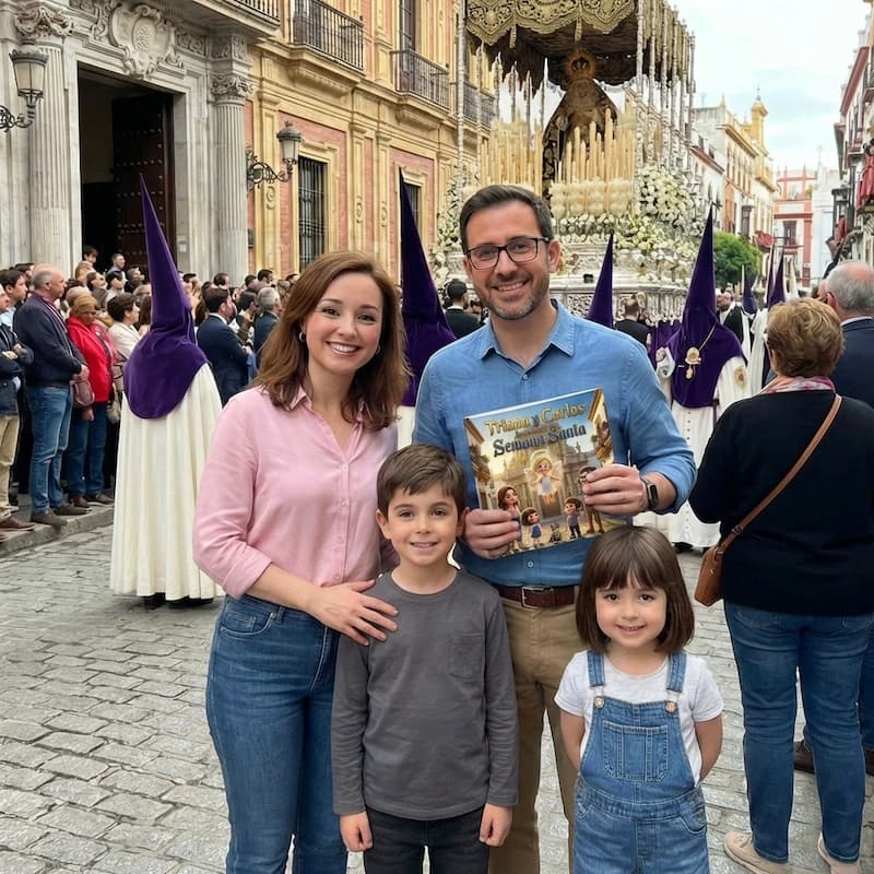 Cuento personalizado de Semana Santa - Vive las tradiciones en familia