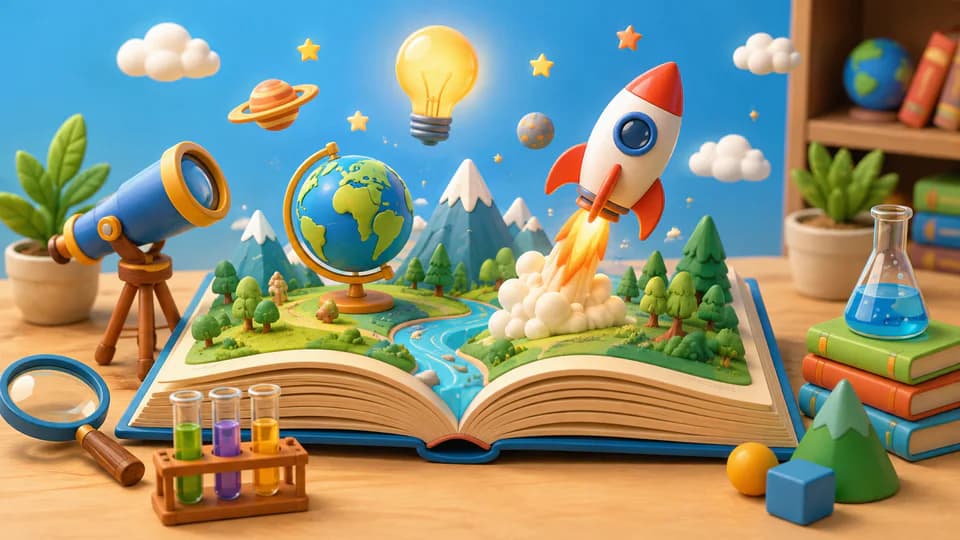 Cuento abierto con elementos de aprendizaje y aventura