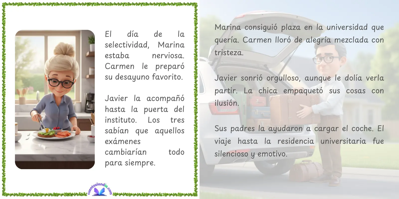 Doble página de «El Camino Hasta Aquí»