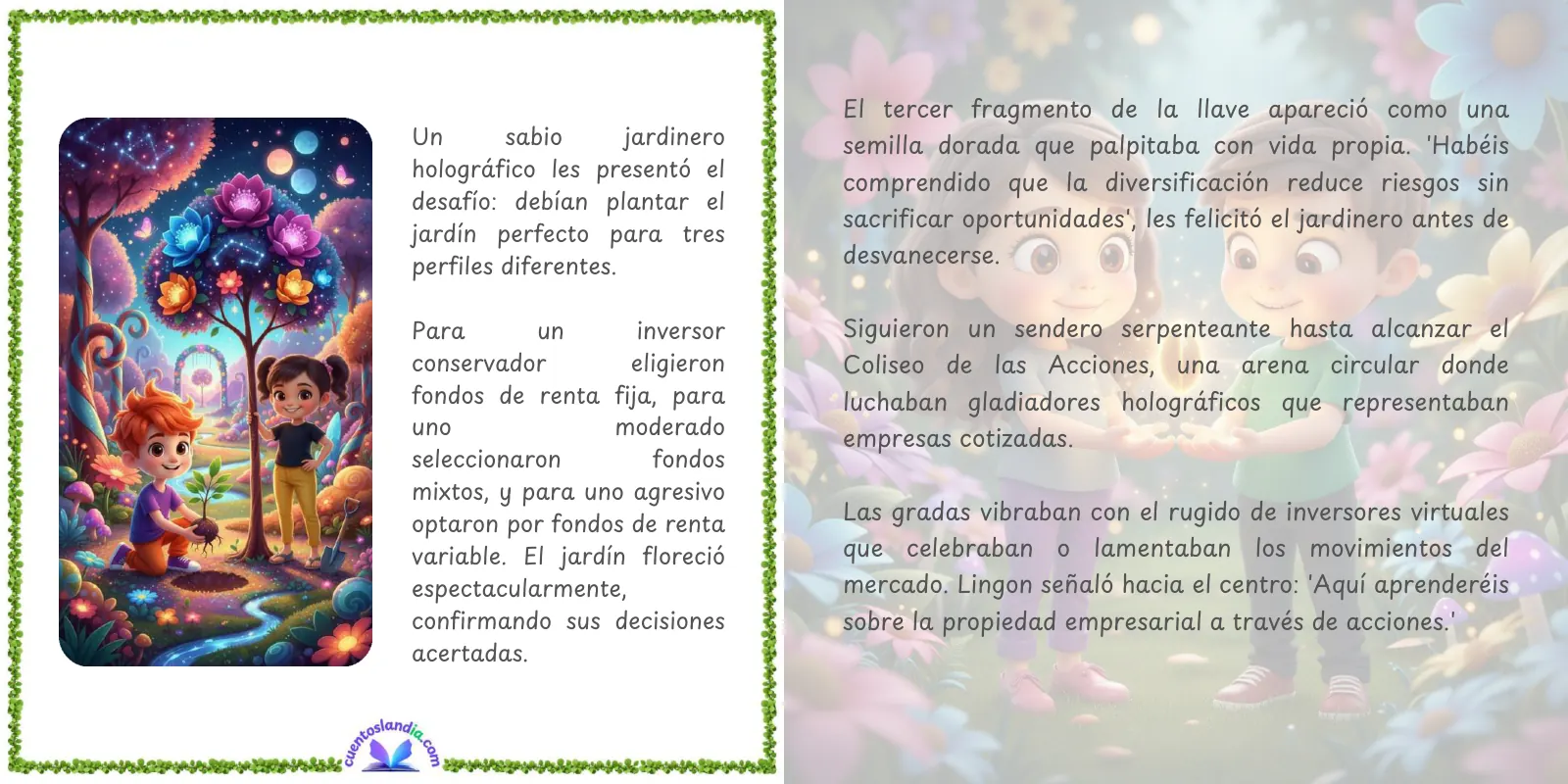 Doble página de «La Llave de la Libertad Financiera»