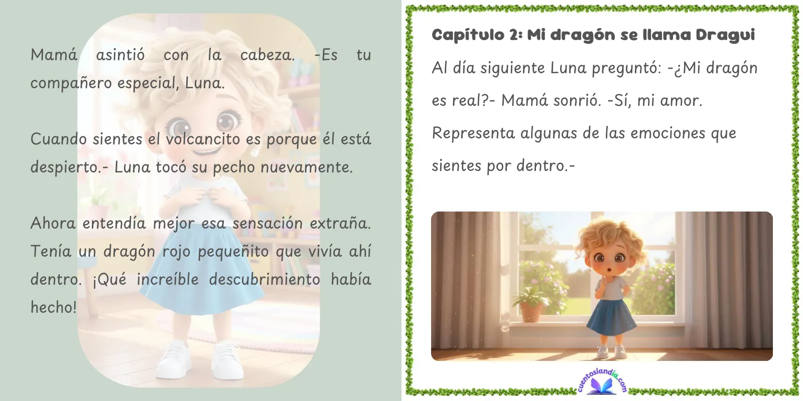 Doble página de «Mamá, ¿Por Qué Me Enfado?»