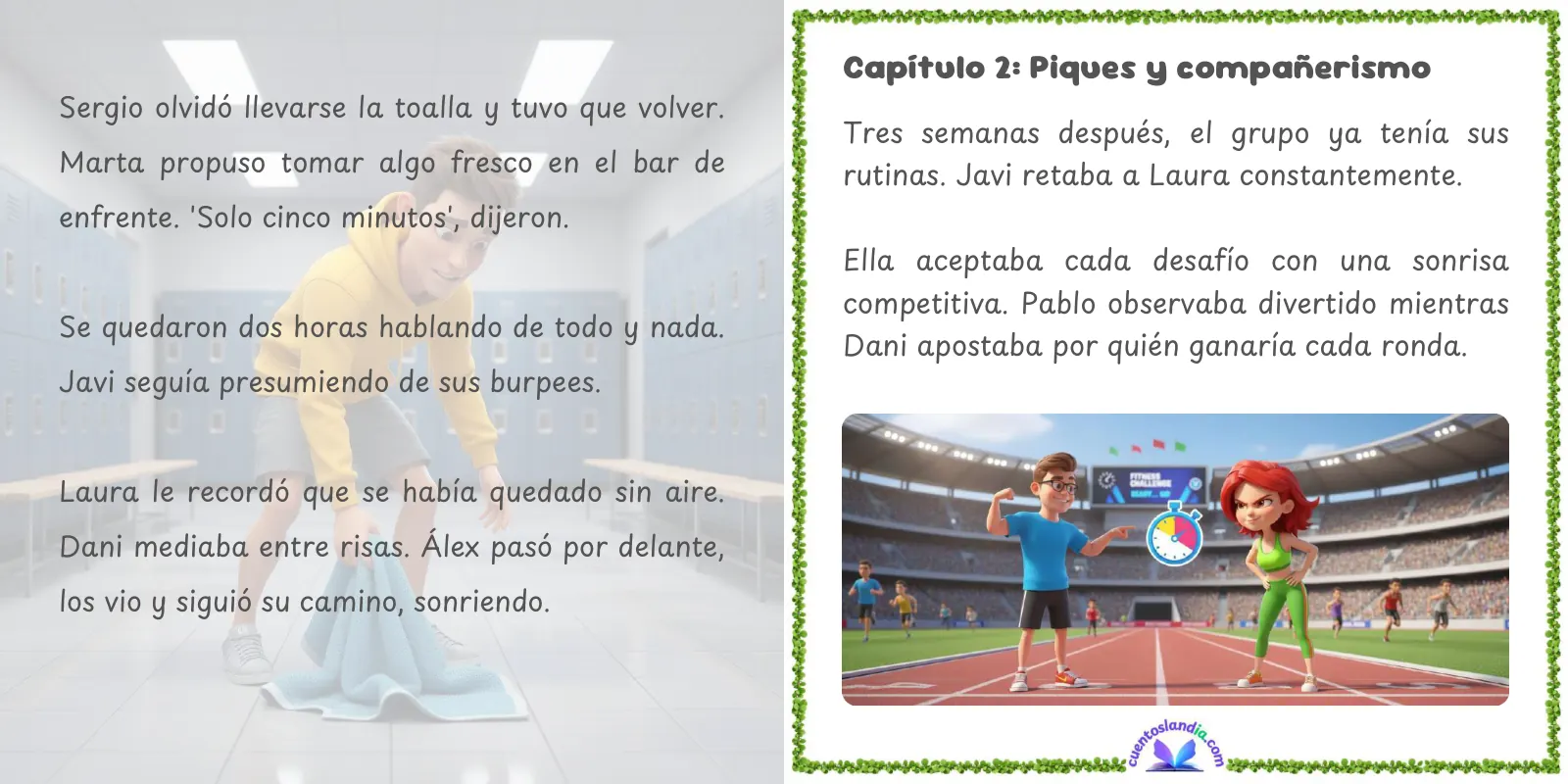 Doble página de «Mucho Más que CrossFit»