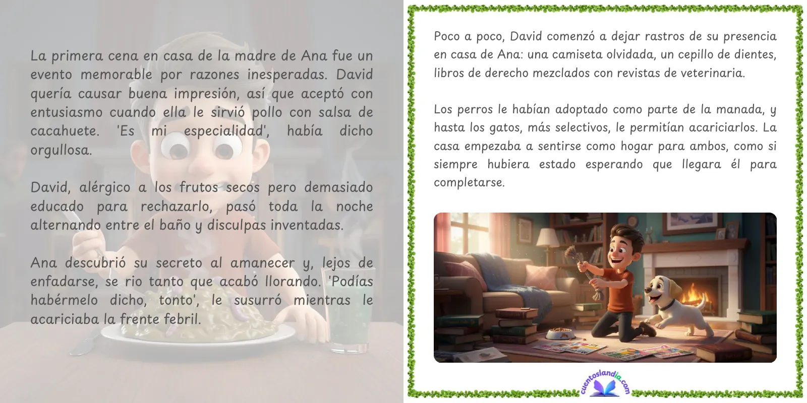 Doble página de «Nuestro Hilo Invisible»