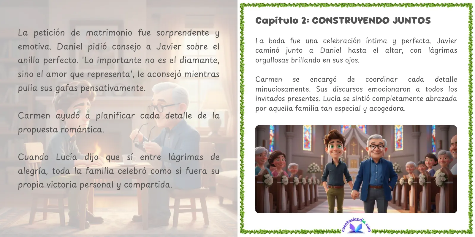 Doble página de «Siempre a Nuestro Lado»