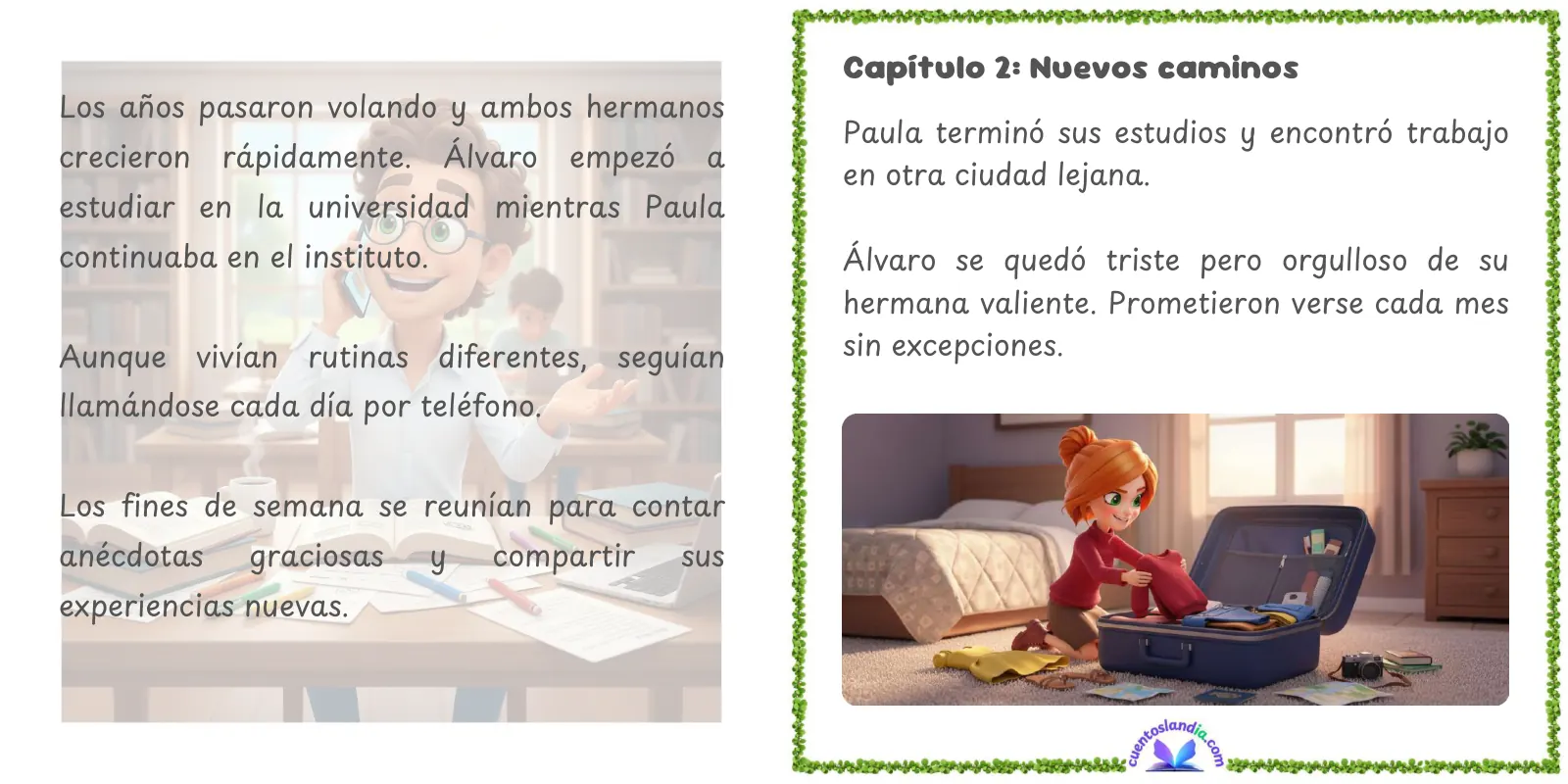 Doble página de «Todo lo que nos Une»