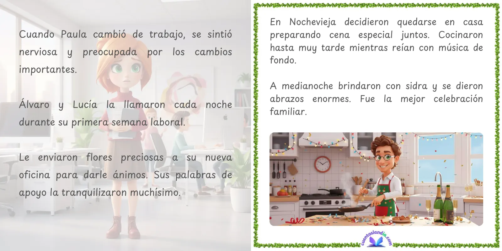 Doble página de «Todo lo que nos Une»