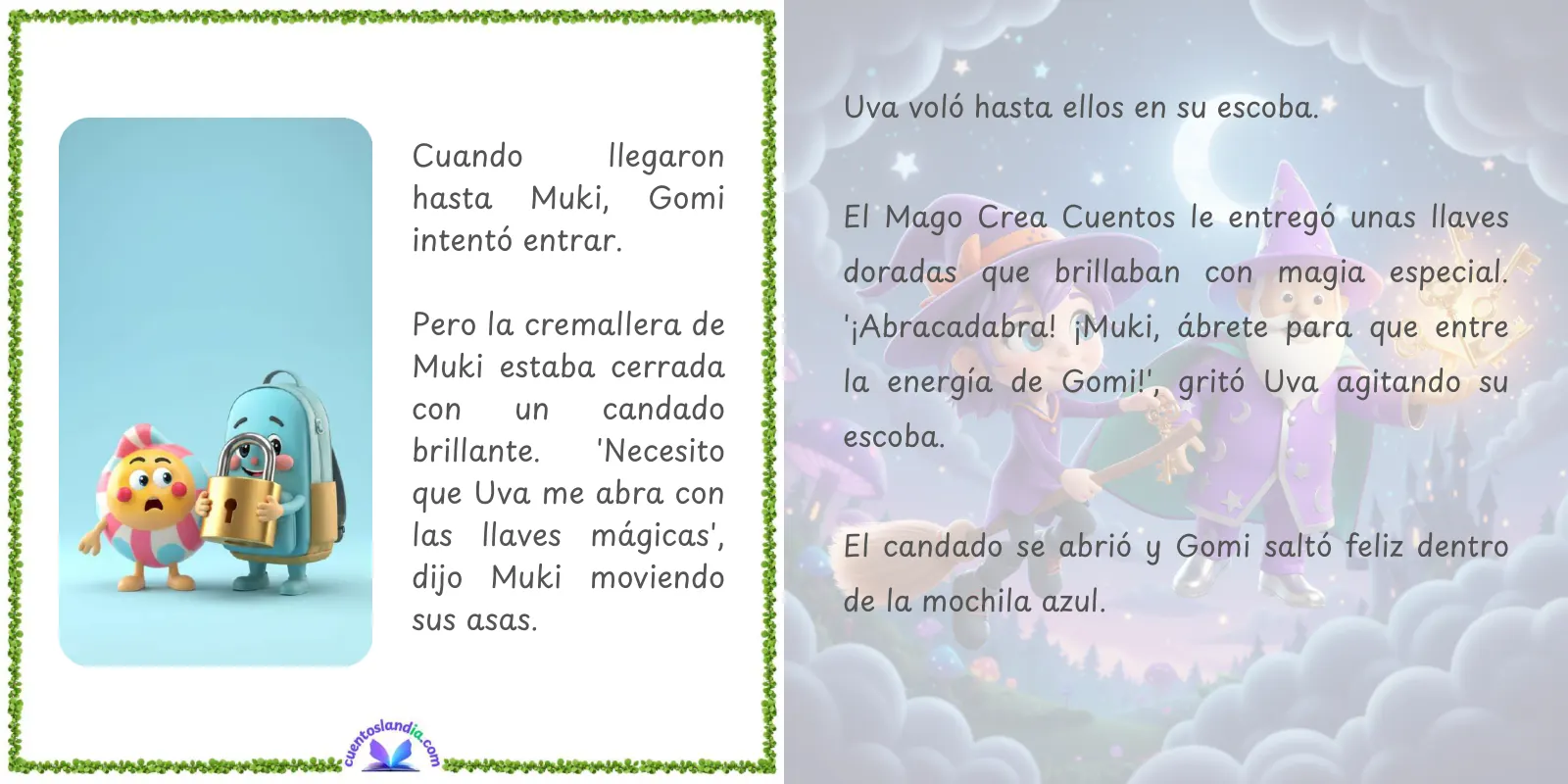 Doble página de «Tom y los Secretos de la Diabetes - Primera Parte»