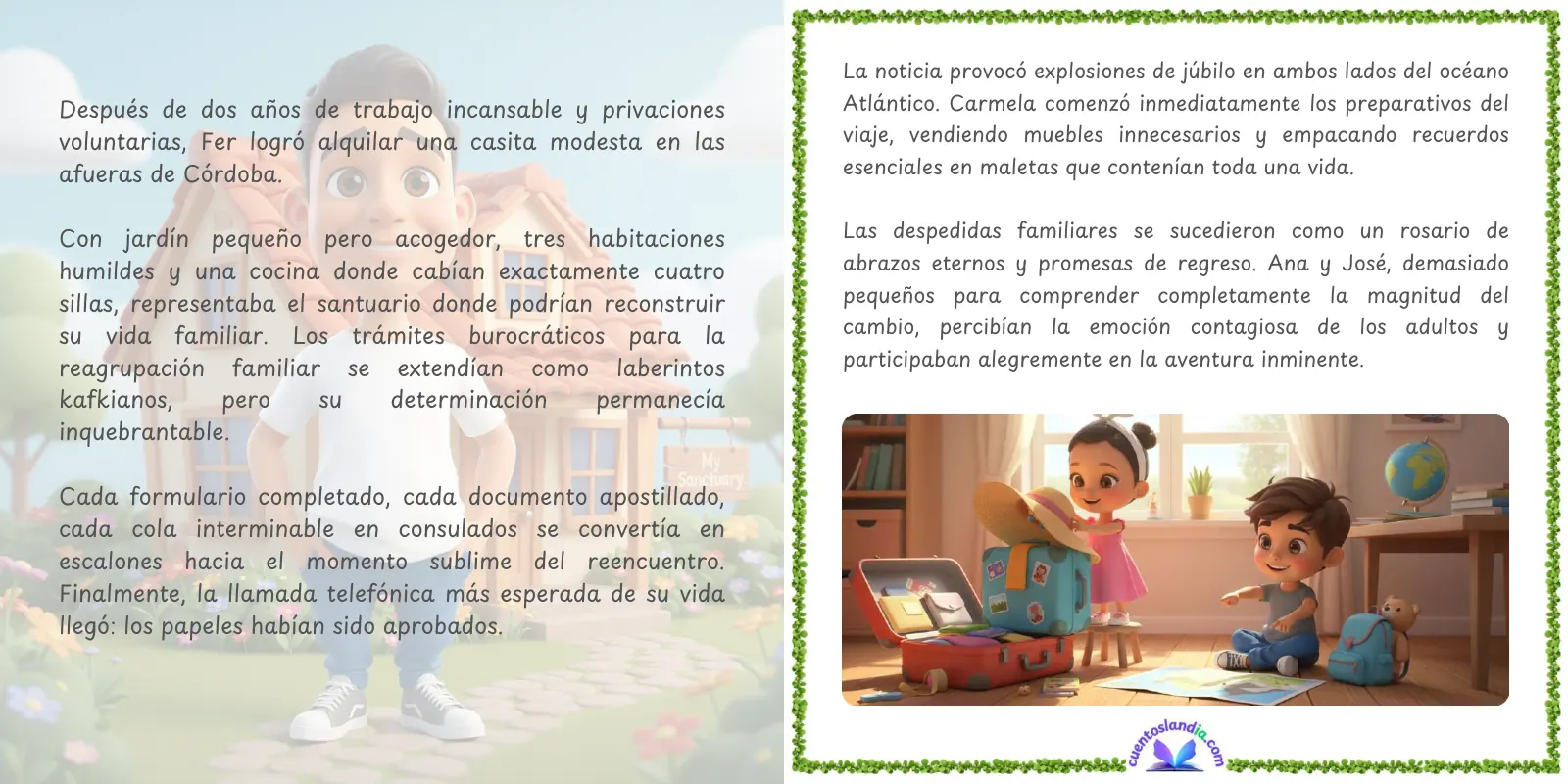 Doble página de «Vuestra Historia de Amor»