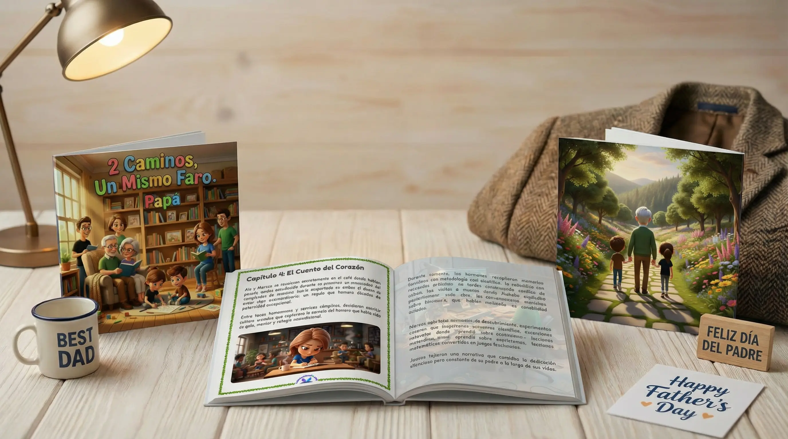 El Padre que Nunca Faltó: el regalo de dos hijos muy afortunados por el Día del Padre