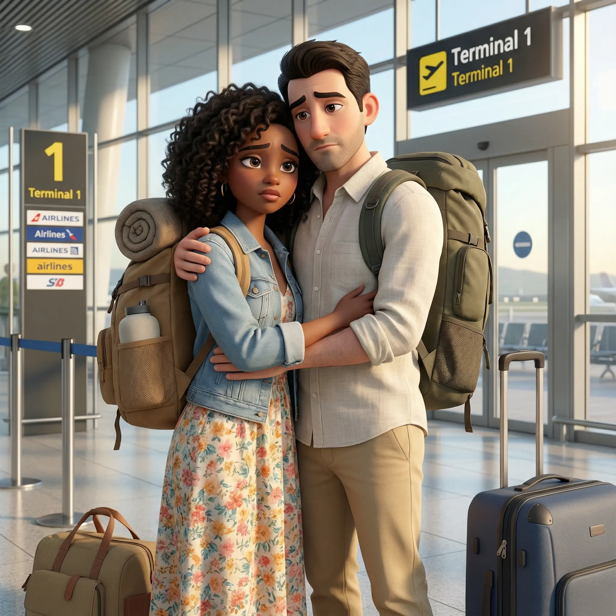 Foto IA aeropuerto