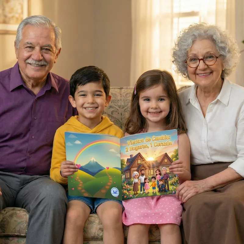Vientos de Cambio, 2 Hogares, 1 Corazón - Foto Real