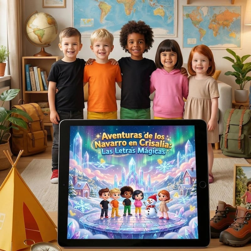 Aventuras de los Navarro en Crisalia: Las Letras Mágicas - Foto Real