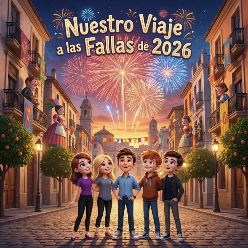 Unas Fallas Inolvidables - Cuento AI