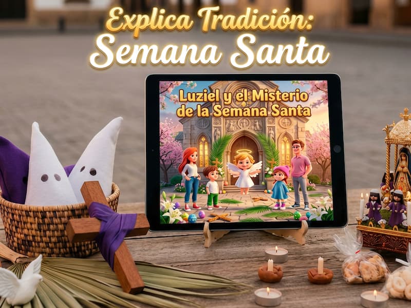 Cuento digital de Semana Santa personalizado