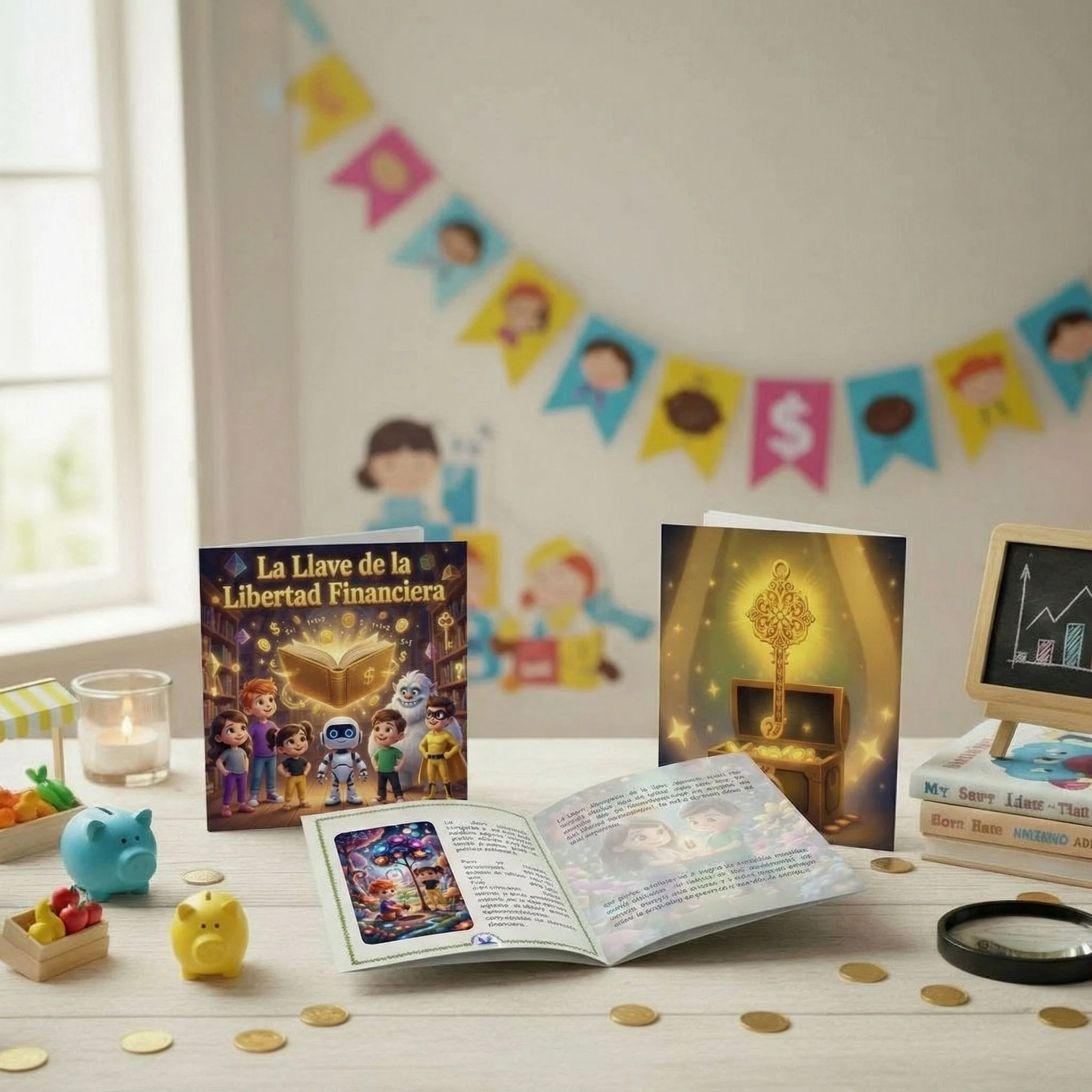 La Llave de la Libertad Financiera - Foto Real