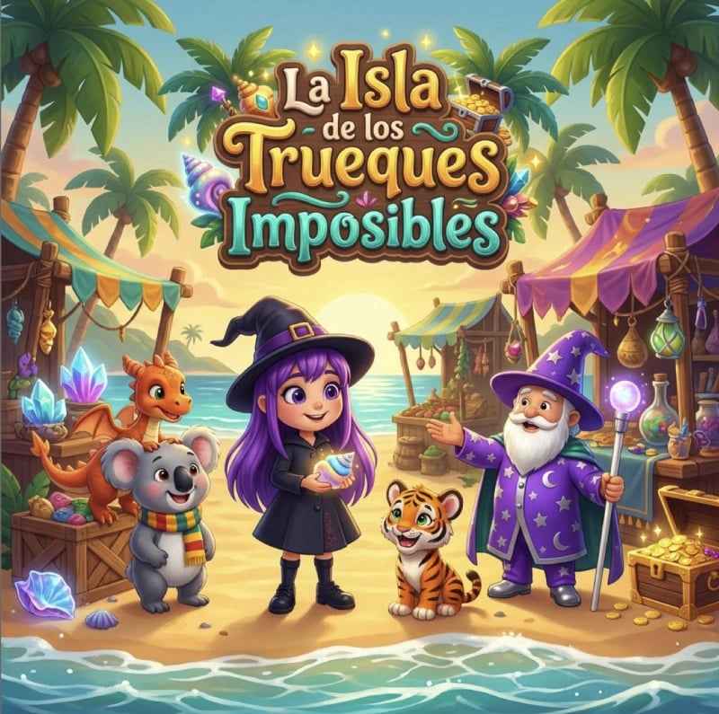 La Isla de los Trueques Imposibles - Cuento AI
