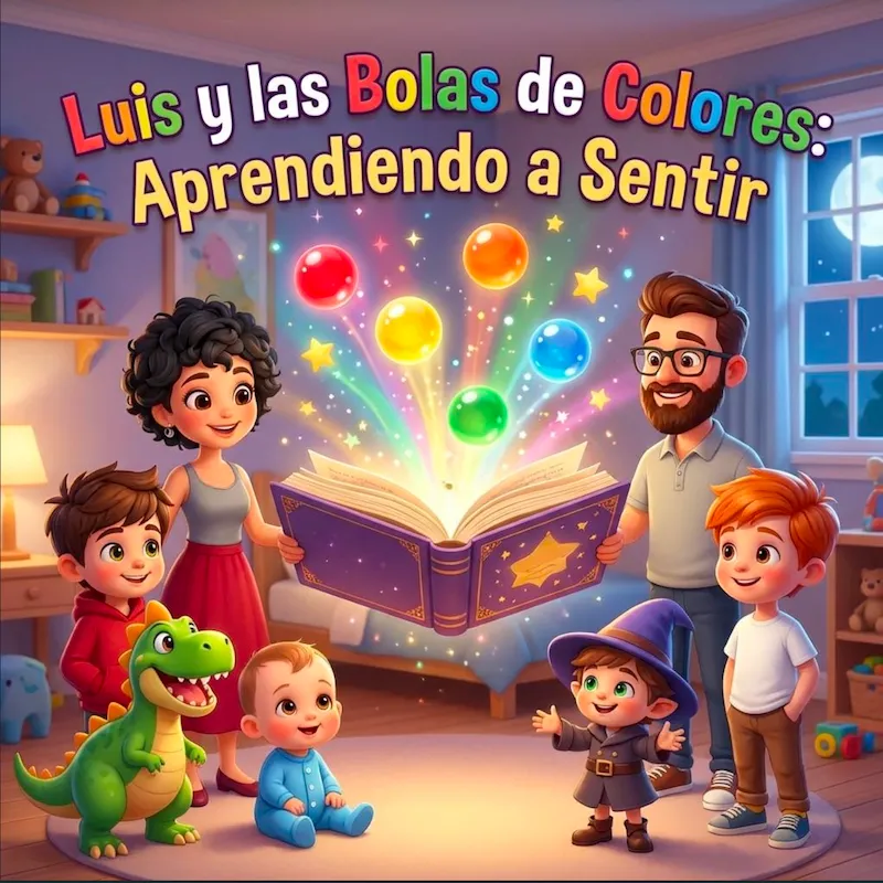 Luis y las Bolas de Colores: Aprendiendo a Sentir - Cuento AI