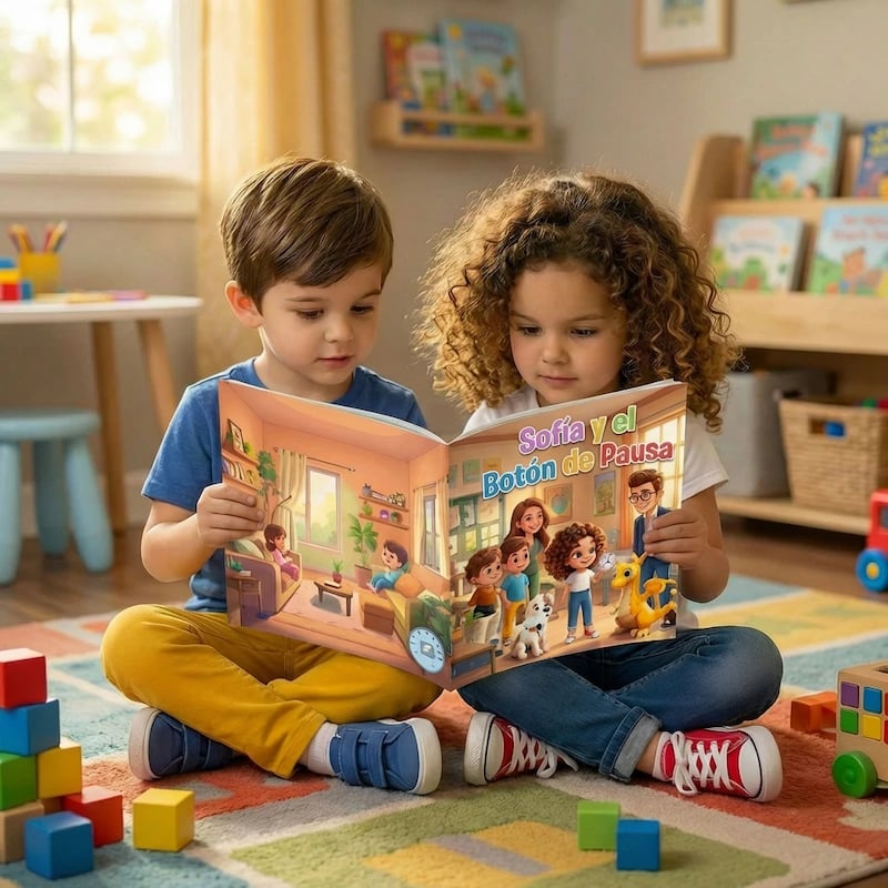 Sofía y el Botón de Pausa - Foto Real