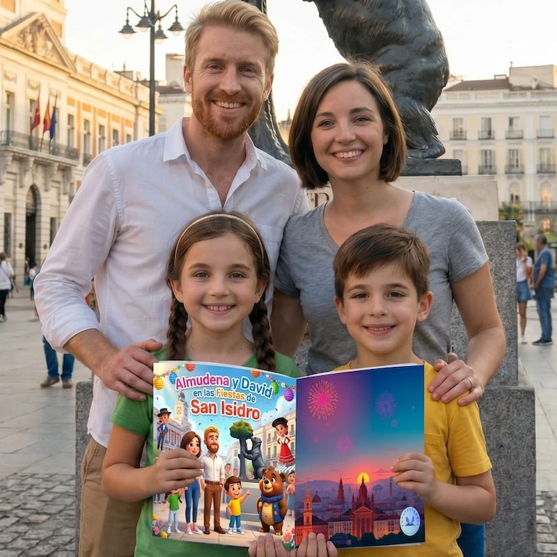 Almudena y David en las Fiestas de San Isidro - Foto Real