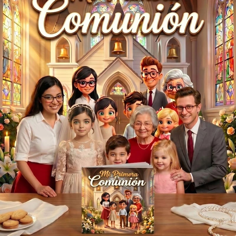 Mi Primera Comunión - Foto Real