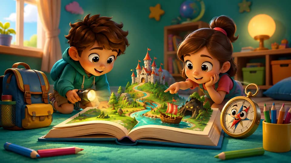 Cuento ilustrado para niños de 6 a 8 años