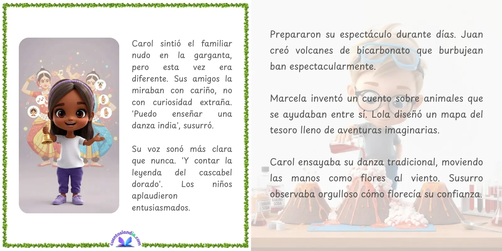 Doble página de «Distinto, Como Todos»