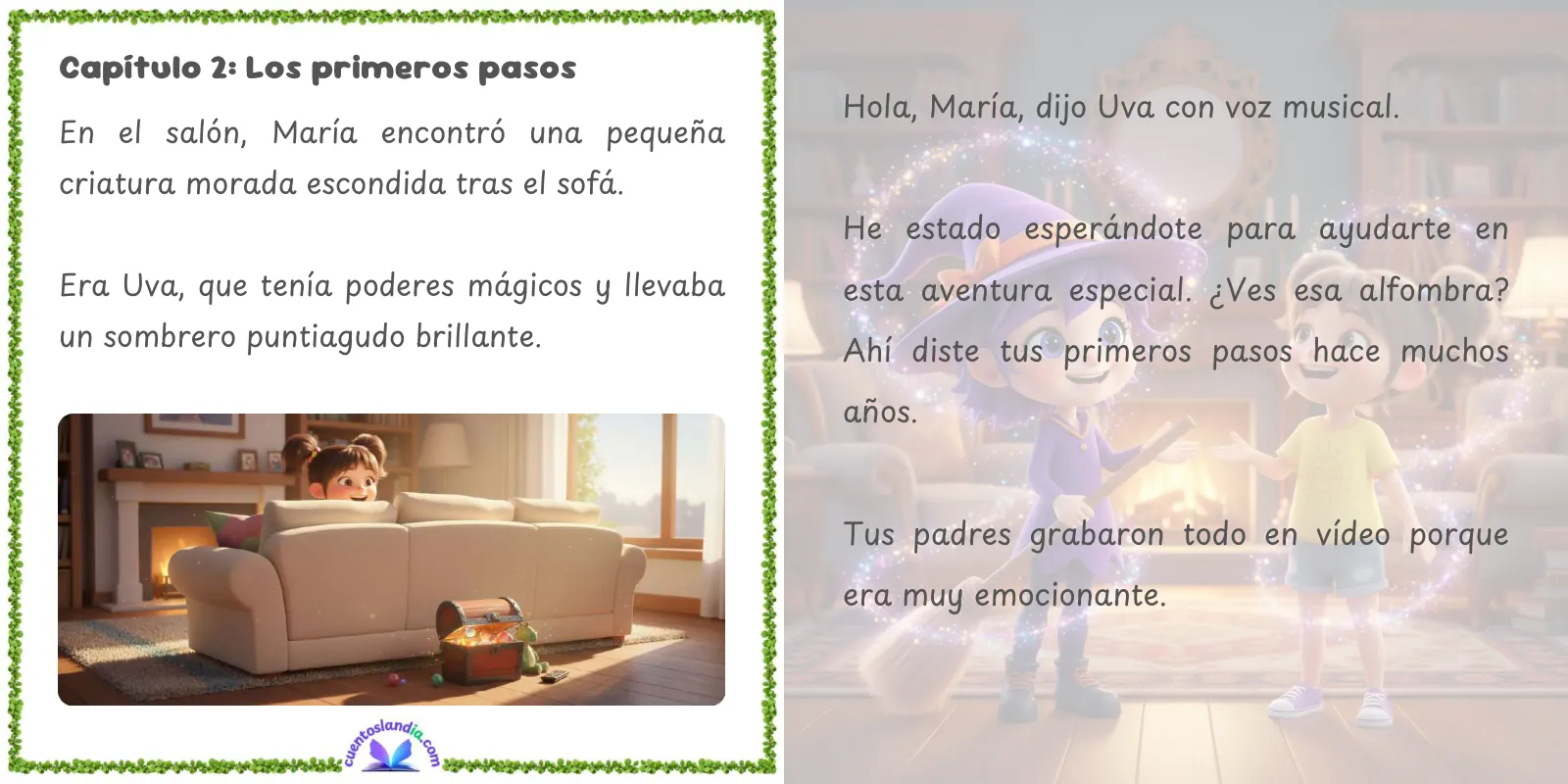 Doble página de «El Mapa hacia una Nueva Aventura»