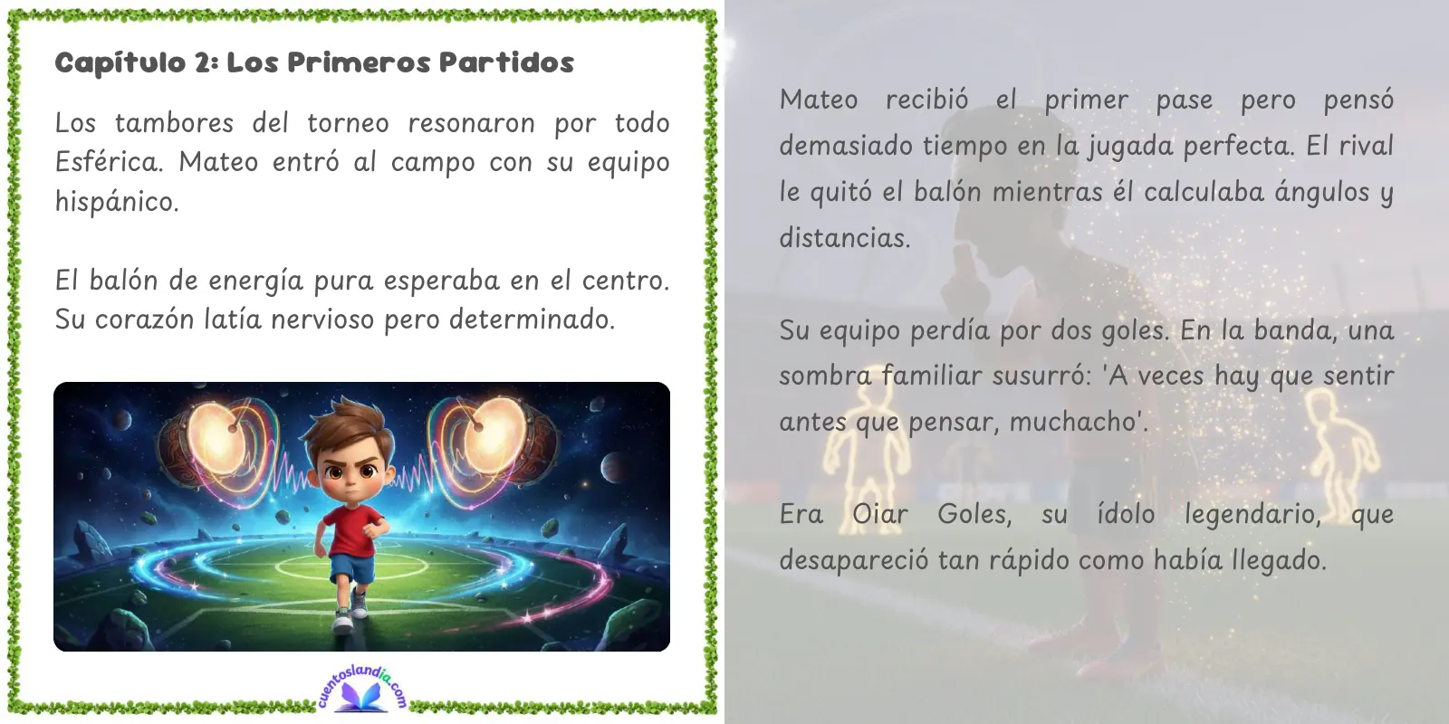 Doble página de «El Torneo de Esférica»