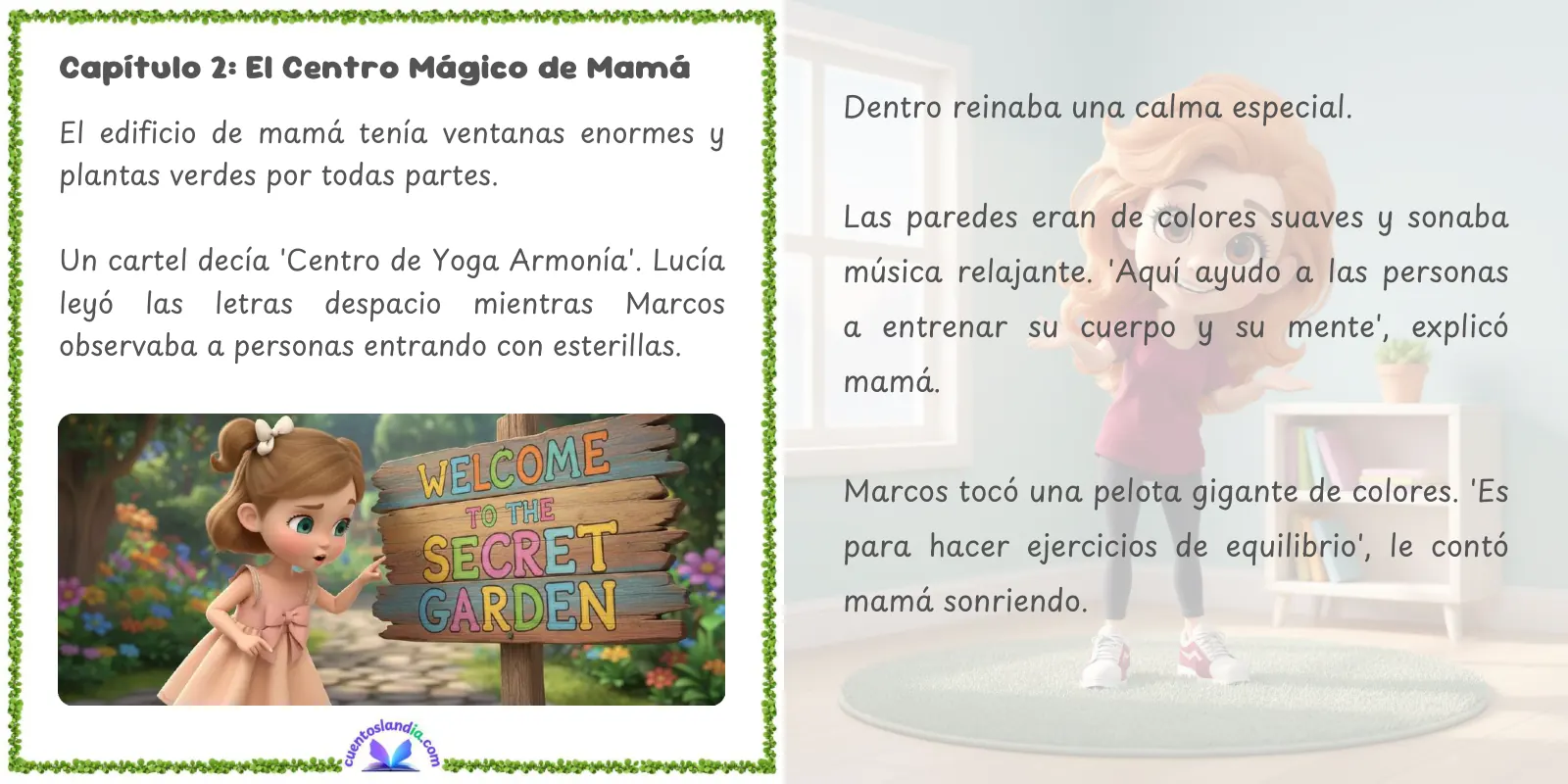 Doble página de «¿En Qué Trabajan Mamá y Papá?»