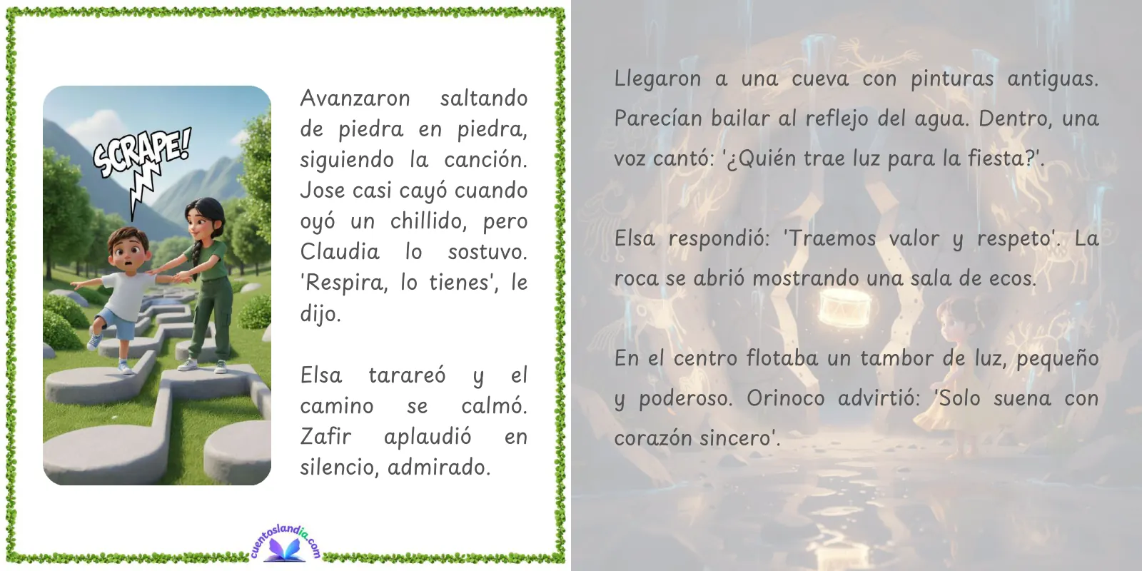 Doble página de «Fiestas mágicas en el corazón de Colombia»