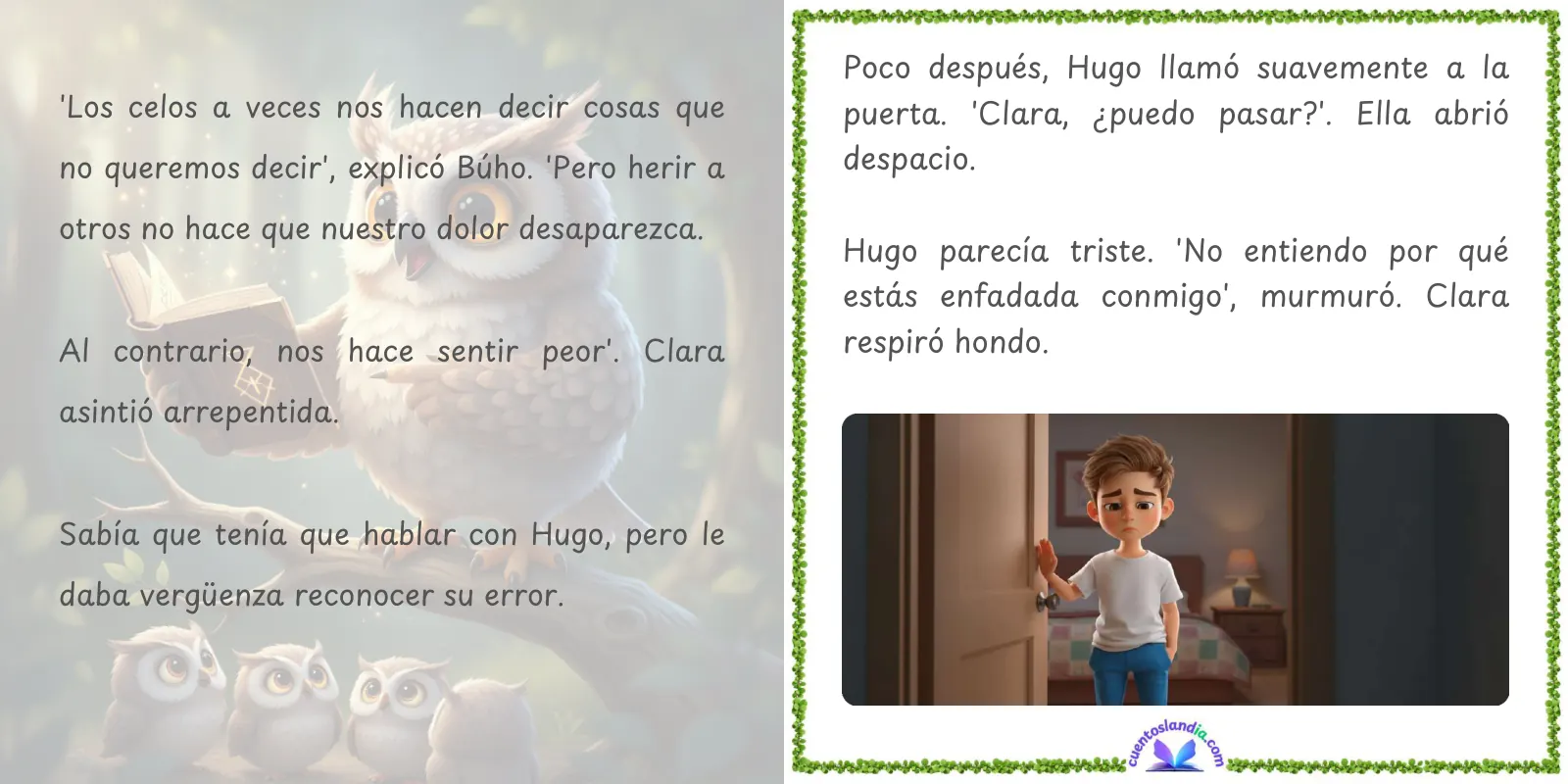 Doble página de «Hermanos, No Rivales»