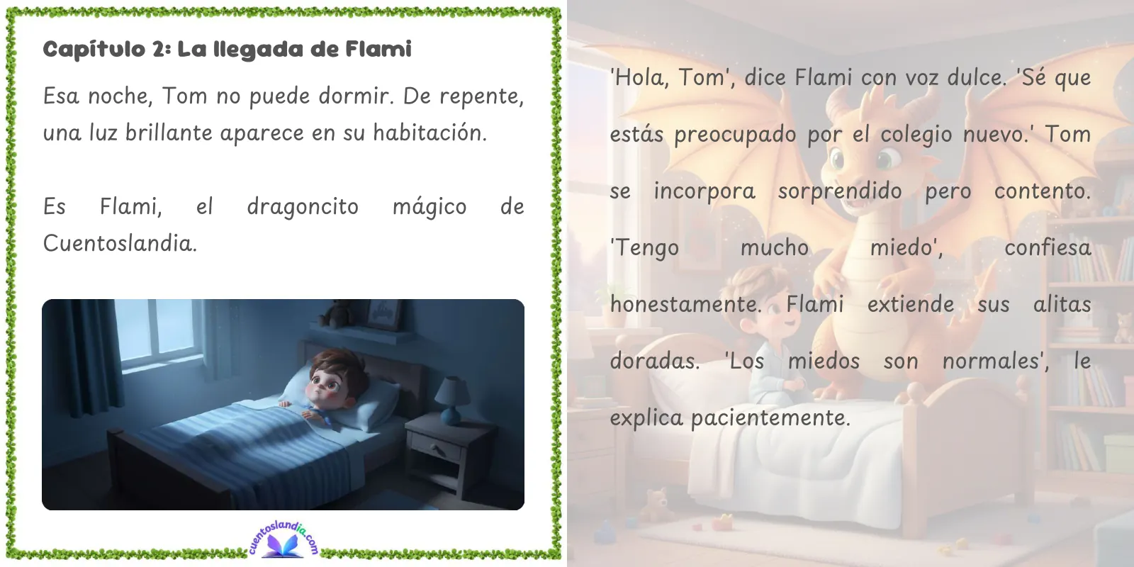 Doble página de «La Vuelta al Cole»