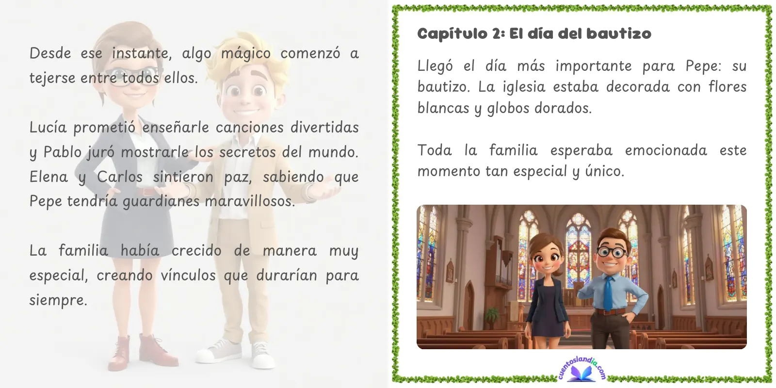 Doble página de «Los Guardianes de Pepe»