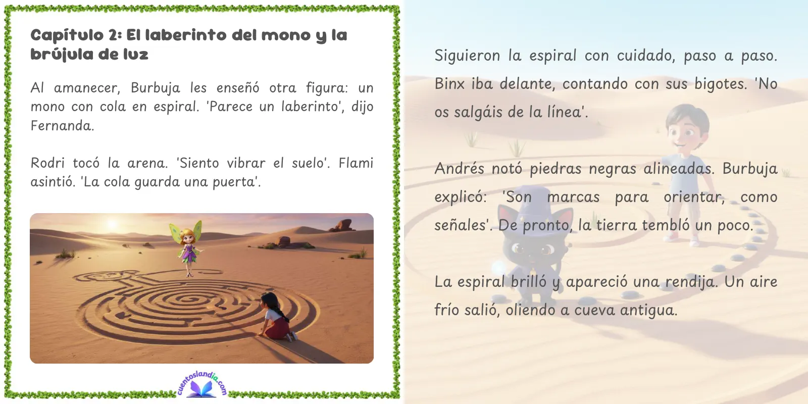 Doble página de «El mágico mundo de las líneas de Nazca»