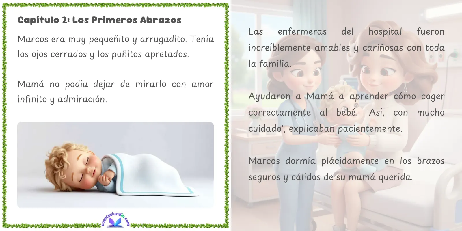 Doble página de «Marcos 2024: Un Primer Año Inolvidable»