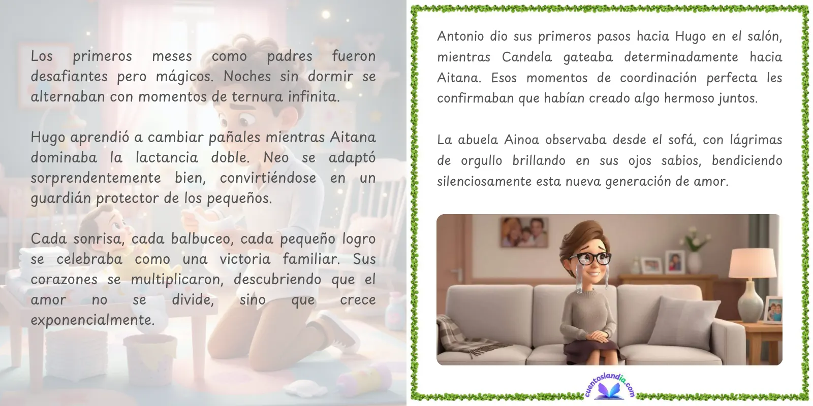 Doble página de «Quince San Valentines, Un Amor Infinito»