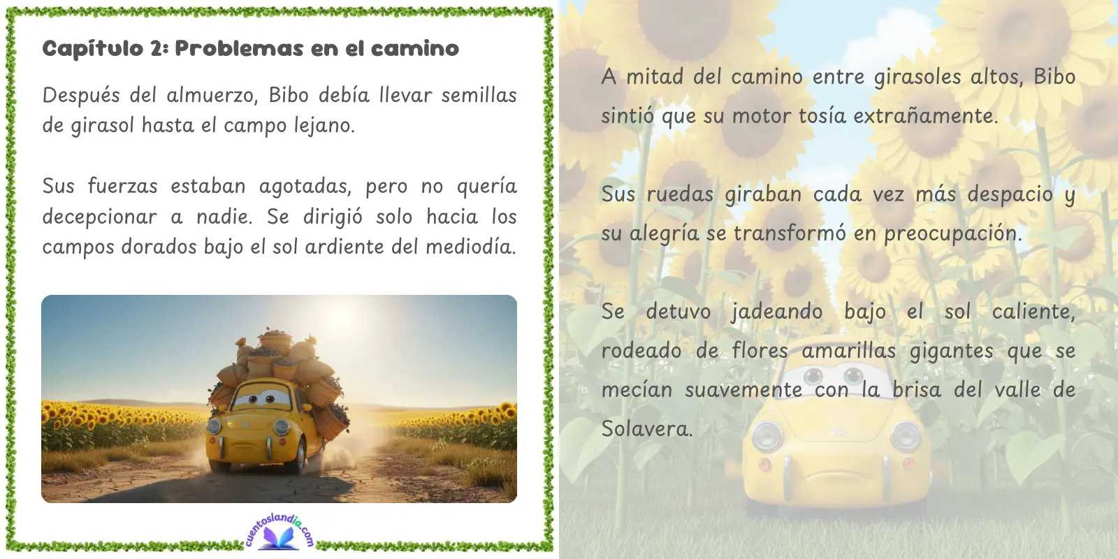 Doble página de «Aventuras en Villarueda: El Secreto del Taller»