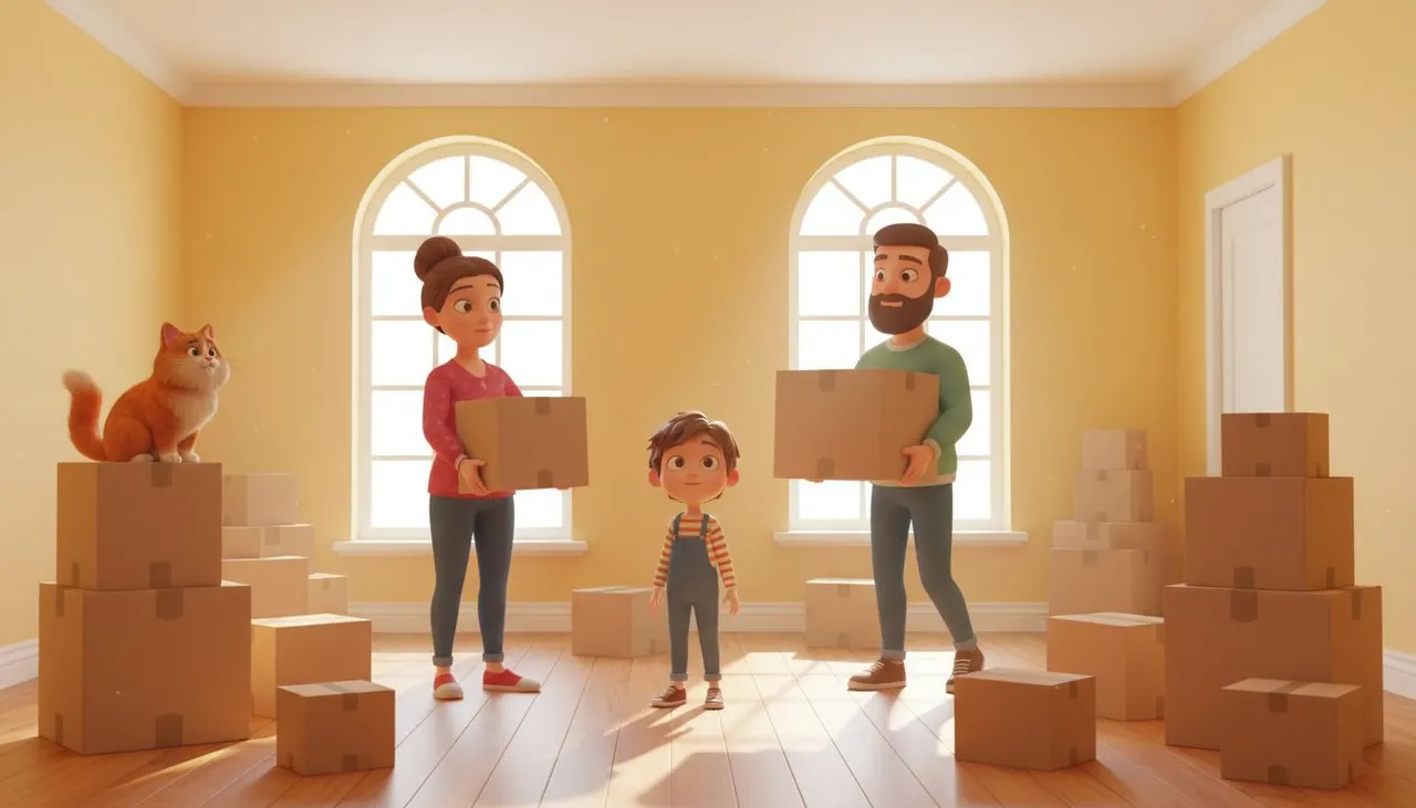 Cuento de Mudanza para Niños: Convierte el Cambio de Casa en Aventura