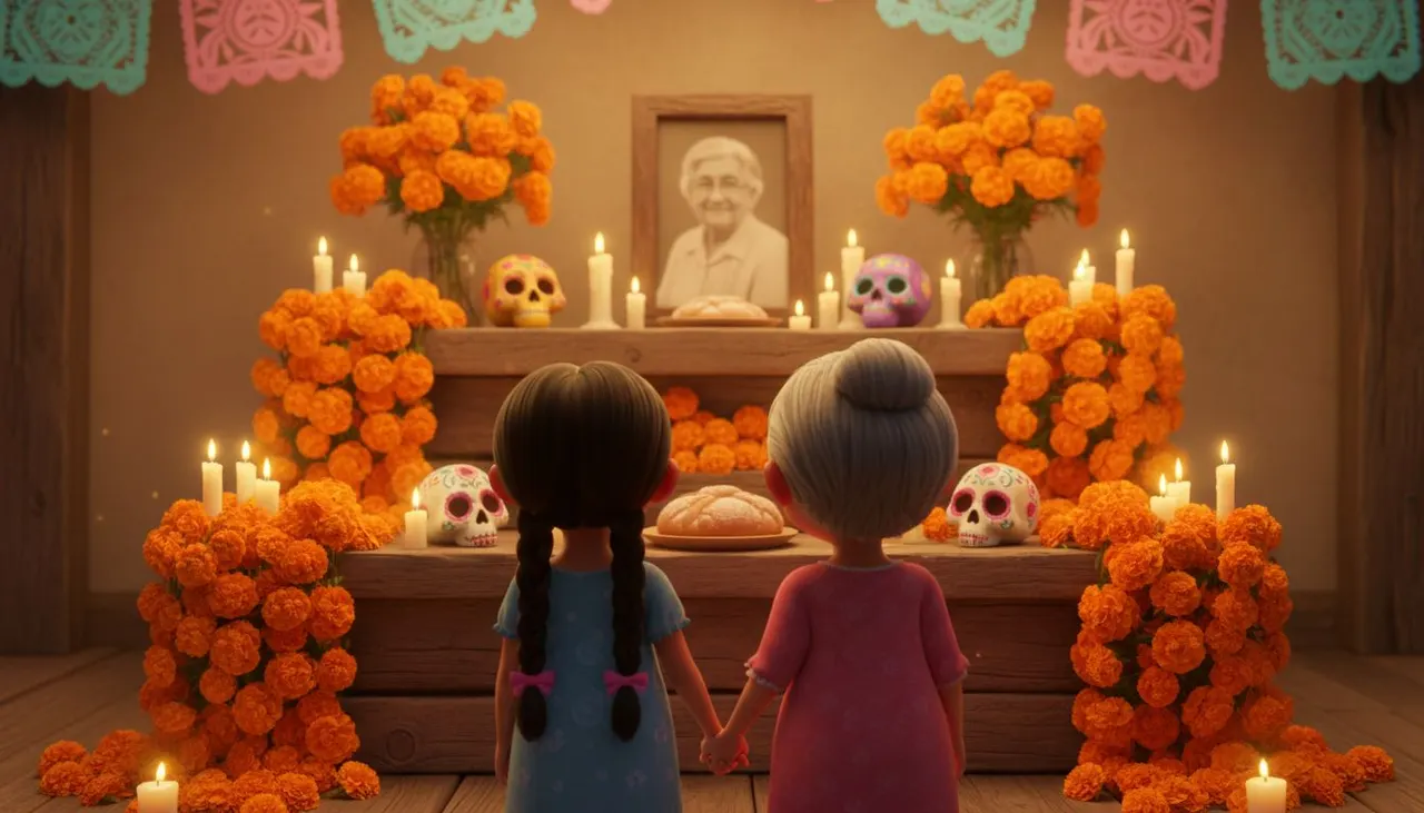 Cuento Personalizado para el Día de Muertos: Honra a un Ser Querido