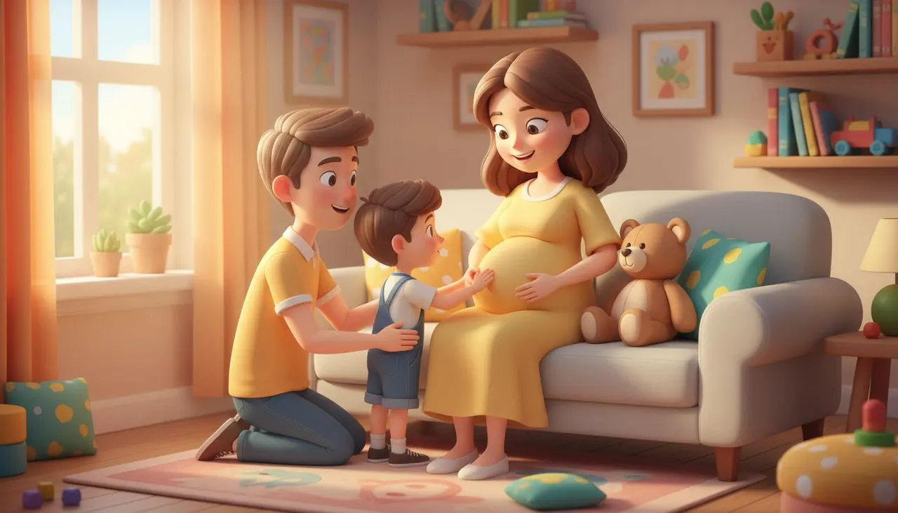 Cómo Explicar a tu Hijo que Va a Tener un Hermanito (Sin Drama ni Celos)