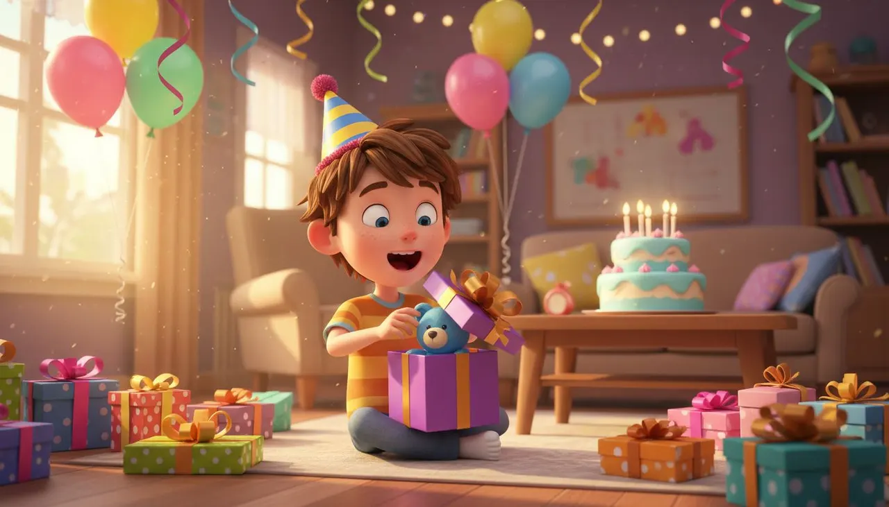 Regalo de cumpleaños original para niños: lo que se recuerda con los años