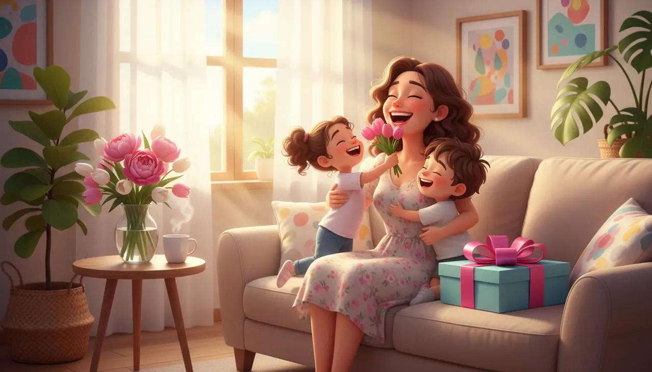 Regalo del Día de la Madre con un cuento personalizado: su historia con los hijos