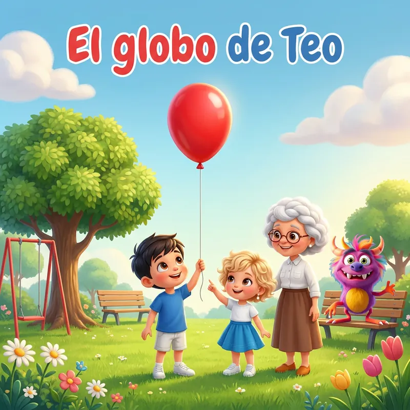 Portada de «El globo de Teo»