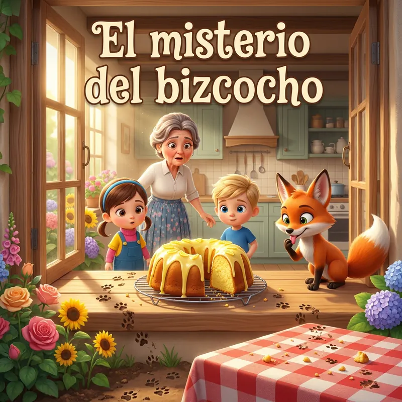 Portada de «El misterio del bizcocho»