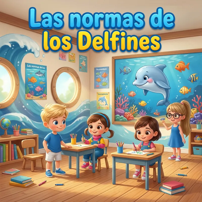 Portada de «Las normas de los Delfines»