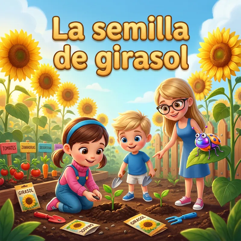 Portada de «La semilla de girasol»