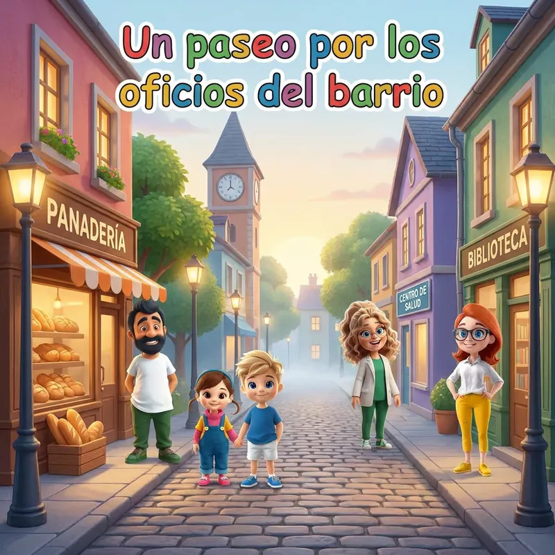Portada de «Un paseo por los oficios del barrio»