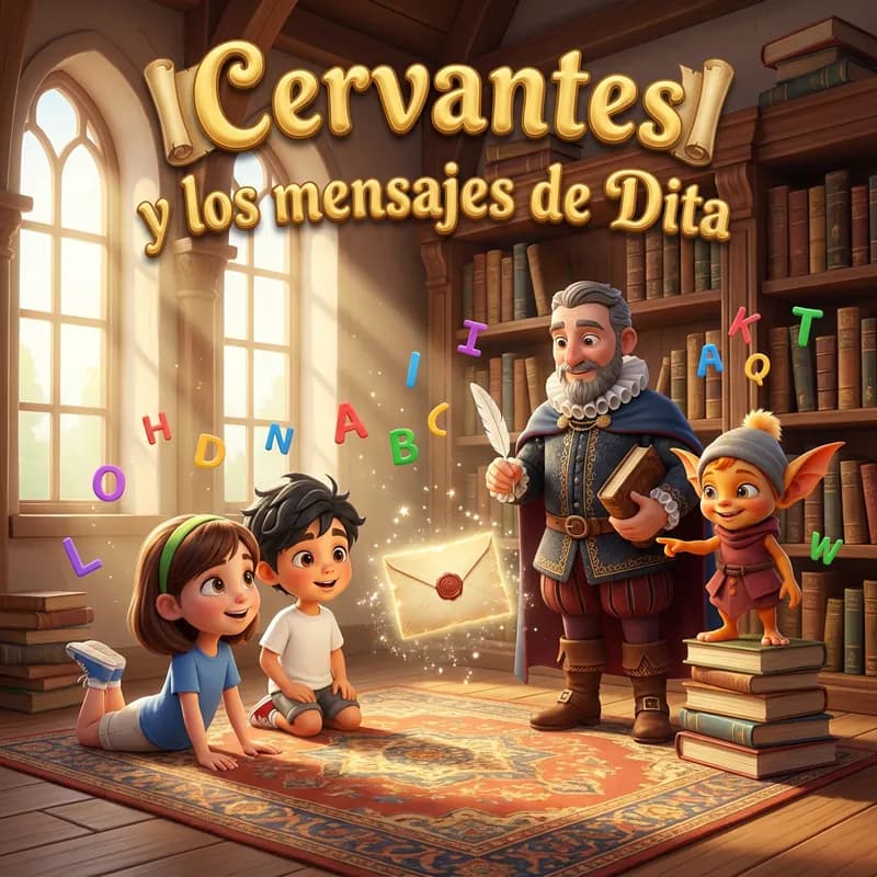 Portada de «Cervantes y los mensajes de Dita»