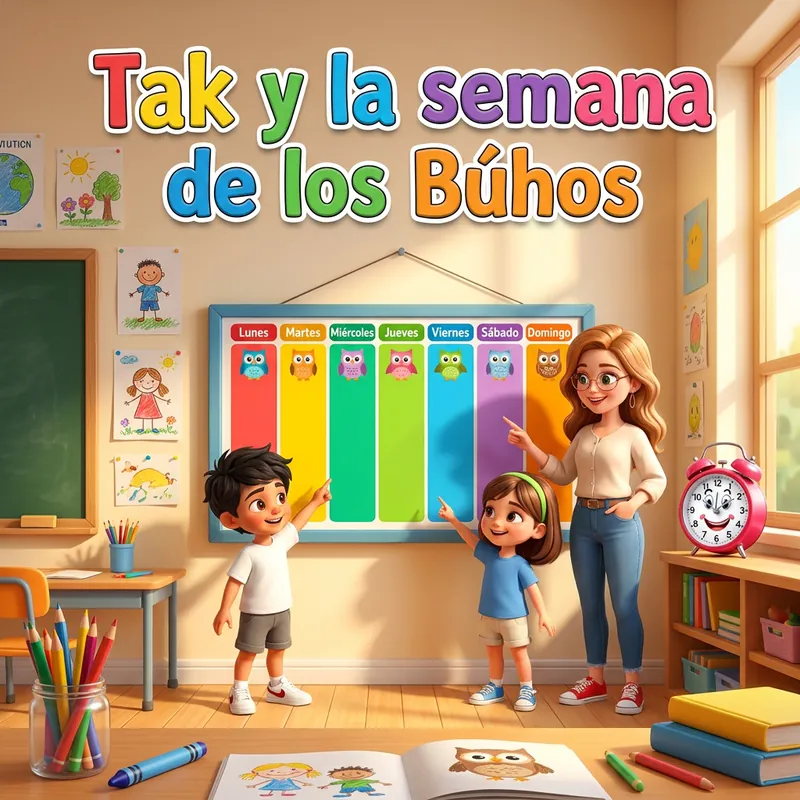 Portada de «Tak y la semana de los Búhos»